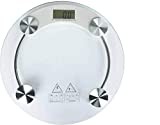 Gesto 8 mm Thick Tempered Glass and LCD Display Electronic Digital Personal Bathroom Health Body Weight Weighing Scale